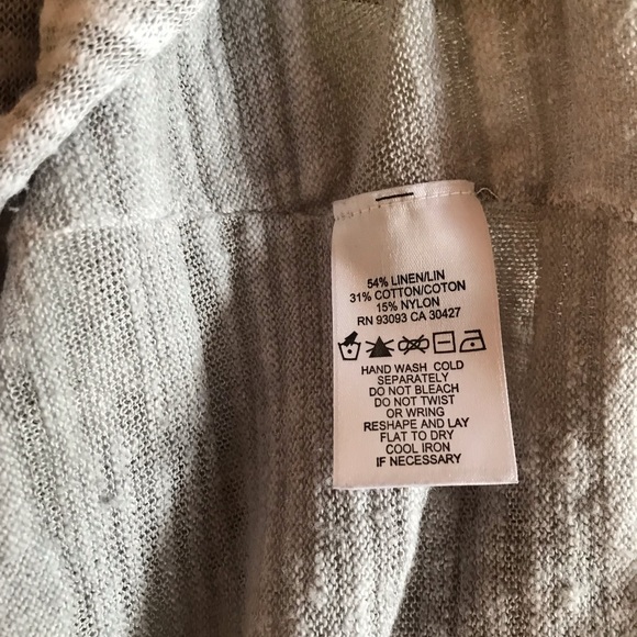 Nic + Zoe gray and white cardigan - Picture 6 of 7